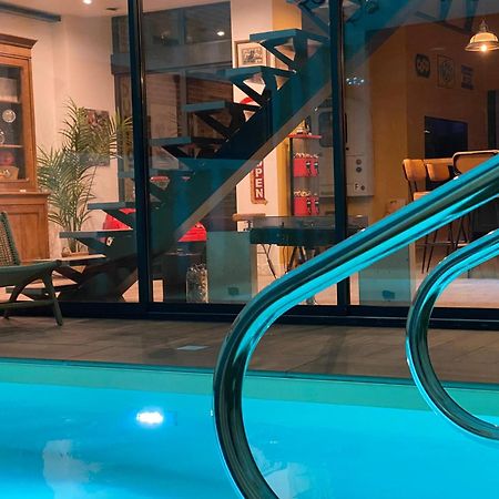 Loft Spa Reims-fr 200m2 privatifs, piscine intérieure chauffée, spa et parking Extérieur photo